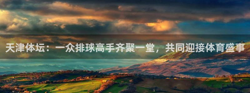 360足球直播在线直播：天津体坛：一众排球高手齐聚一堂，共同迎接体育盛事