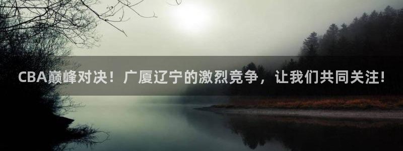 360体育nba直播：CBA巅峰对决！广厦辽宁的激烈竞争，让我们共同关注!